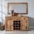 Komoda na víno 140x90x45 z mangového dřeva