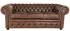 Pohovka trojmístná Chesterfield Comfort z pravé hovězí kůže