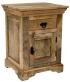 Dřevěný noční stolek masiv 45x60x40