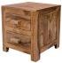 Luxusní noční stolek z dřeva palisandr 45x50x40