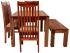 Jídelní souprava pro 6 osob z masivu palisandr