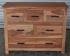 Dřevěná komoda z masivu palisandr 115x50x90