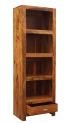 Dřevěná knihovna 60x180x35 z masivu palisandr
