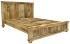 Postel 160x200 masiv z dřeva mango
