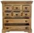 Komoda se šuplíky z masivu mango 90x90x45