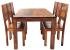Jídelní set 6+1 z masivu palisandr