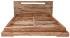 Postel z masivu 160x200 z dřeva palisandr