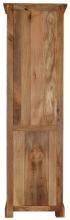 Dřevěná vitrína z masivu mango 60x200x45