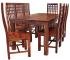 Jídelní set pro 8 osob z masivu palisandr
