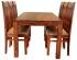 Jídelní stůl a židle pro 6 osob z masivu palisandr