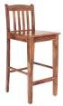 Barové židle z masivu z dřeva palisandr
