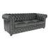 Pohovka trojmístná Chesterfield Greenfield z pravé hovězí kůže