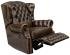 Elektrické polohovací křeslo Chesterfield Stunning z pravé hovězí kůže Brown