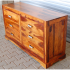 Masivní komoda 145x45x80cm