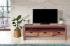 Dřevěný tv stolek z masivu palisandr 120x50x40