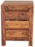 Dřevěný noční stolek  z masivu palisandr 45x60x40