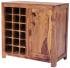 Dřevěná vinotéka 90x90x45 z masivu palisandr