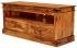 TV stolek dřevěný z masivu palisandr 120x45x55