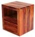 Noční stolek masiv z dřeva palisandr 45x50x40