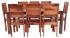 Jídelní set pro 8 osob z palisandrového dřeva