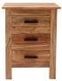 Masivní noční stolek z dřeva palisandr 45x40x60