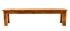Dřevěná lavice z masivu palisandr 175x40