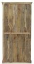 Dřevěná knihovna z masivu mango 100x200x45