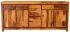 Komoda z masivu z dřeva palisandr 200x45x90cm