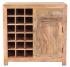 Vinotéka do  kuchyně 90x90x45 z dřeva mango