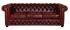 Pohovka trojmístná Chesterfield Greenfield z pravé hovězí kůže