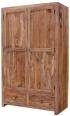 Šatní skříň dřevěná 120x200x60 z masivu mango