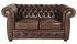 Pohovka Chesterfield dvoumístná
