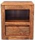 Noční stolek masiv  z dřeva palisandr 45x50x40