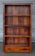 Luxusní knihovna 90x35x180 z masivu palisandr