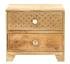 Dřevěný noční stolek z manga 45x50x40