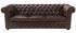 Pohovka trojmístná Chesterfield Greenfield z pravé hovězí kůže