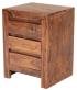 Dřevěný noční stolek  z masivu palisandr 45x60x40