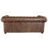 Pohovka trojmístná Chesterfield Comfort z pravé hovězí kůže