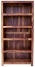 Knihovna dřevo palisandr 90x180x35