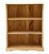 Knihovna do obývacího pokoje 90x115x35 z dřeva mango
