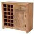 Vinotéka do  kuchyně 90x90x45 z dřeva mango