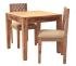 Jídelní set pro 2 osoby z masivního palisandrového dřeva