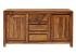 Masivní komoda z dřeva palisandr 160x45x90