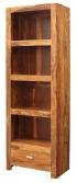 Dřevěná knihovna 60x180x35 z masivu palisandr