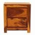 Masivní noční stolek z dřeva palisandr 45x60x40
