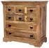 Komoda se šuplíky z masivu mango 90x90x45