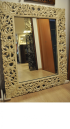 Masivní antické zrcadlo 180x120 cm