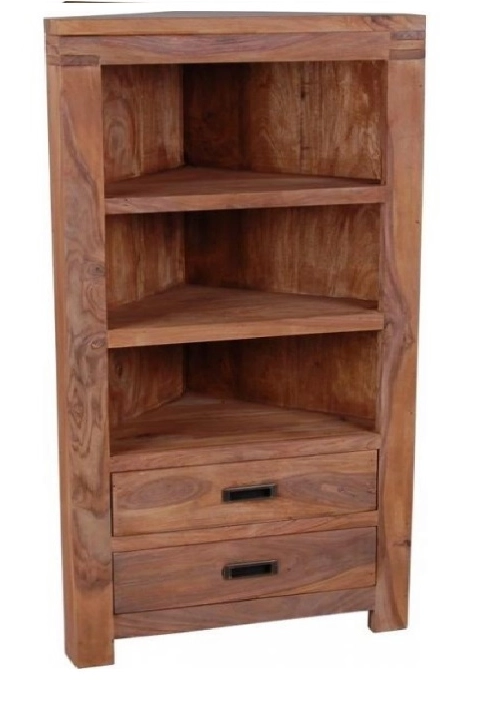 Betreten Sie die geheimnisvolle Welt der Weisheit mit unserem massiven indischen Holzbibliothek.