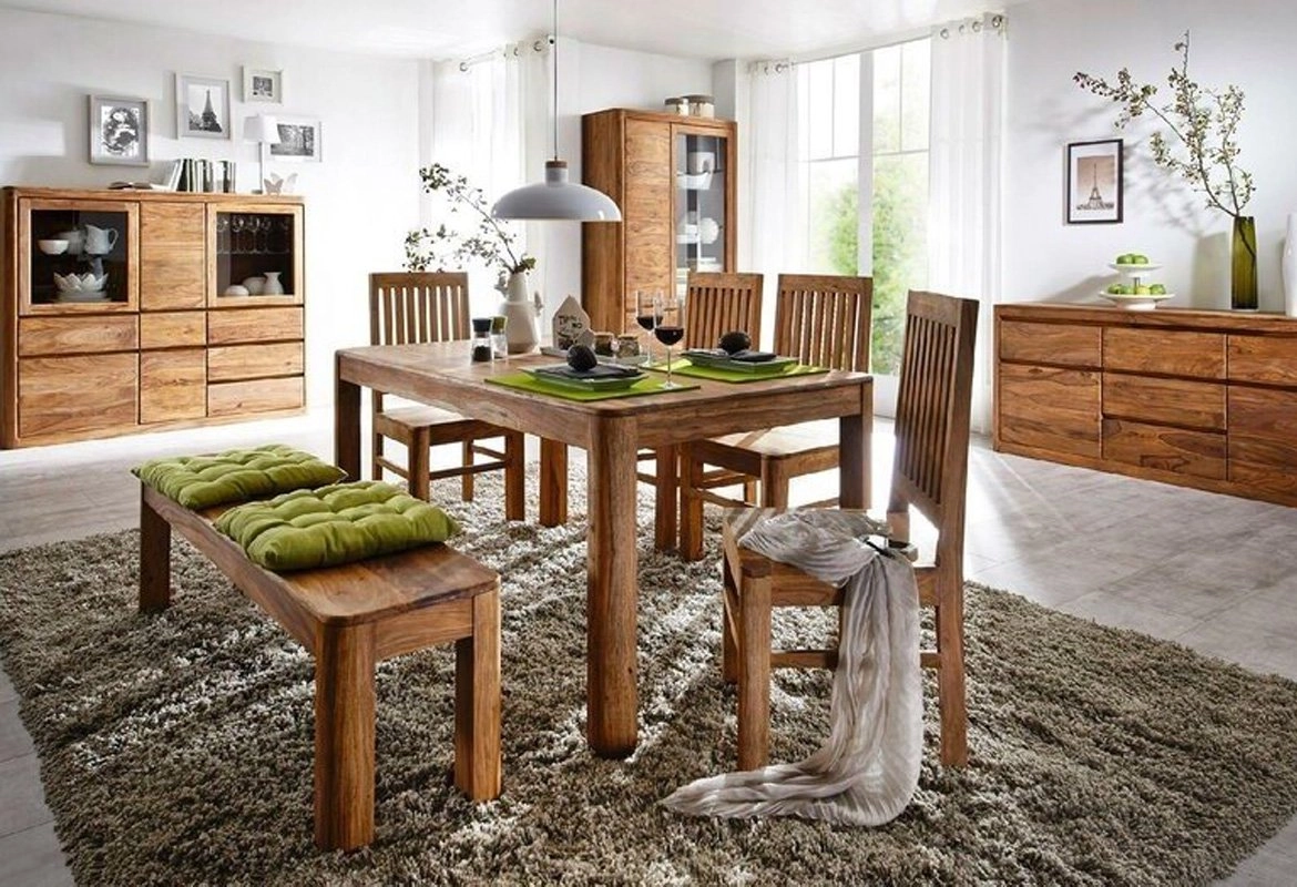 Massivholz im Innenraum: Vorteile und Inspirationen für Ihr Esszimmer